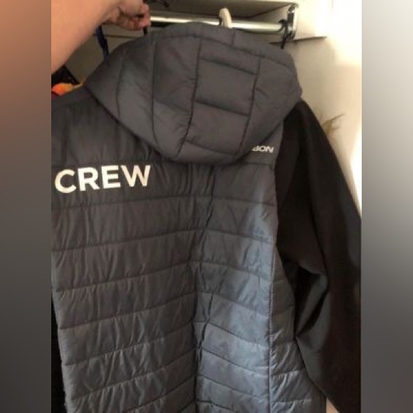 Karbon Puffer Shell Crew Jacket - Picture 2 of 4